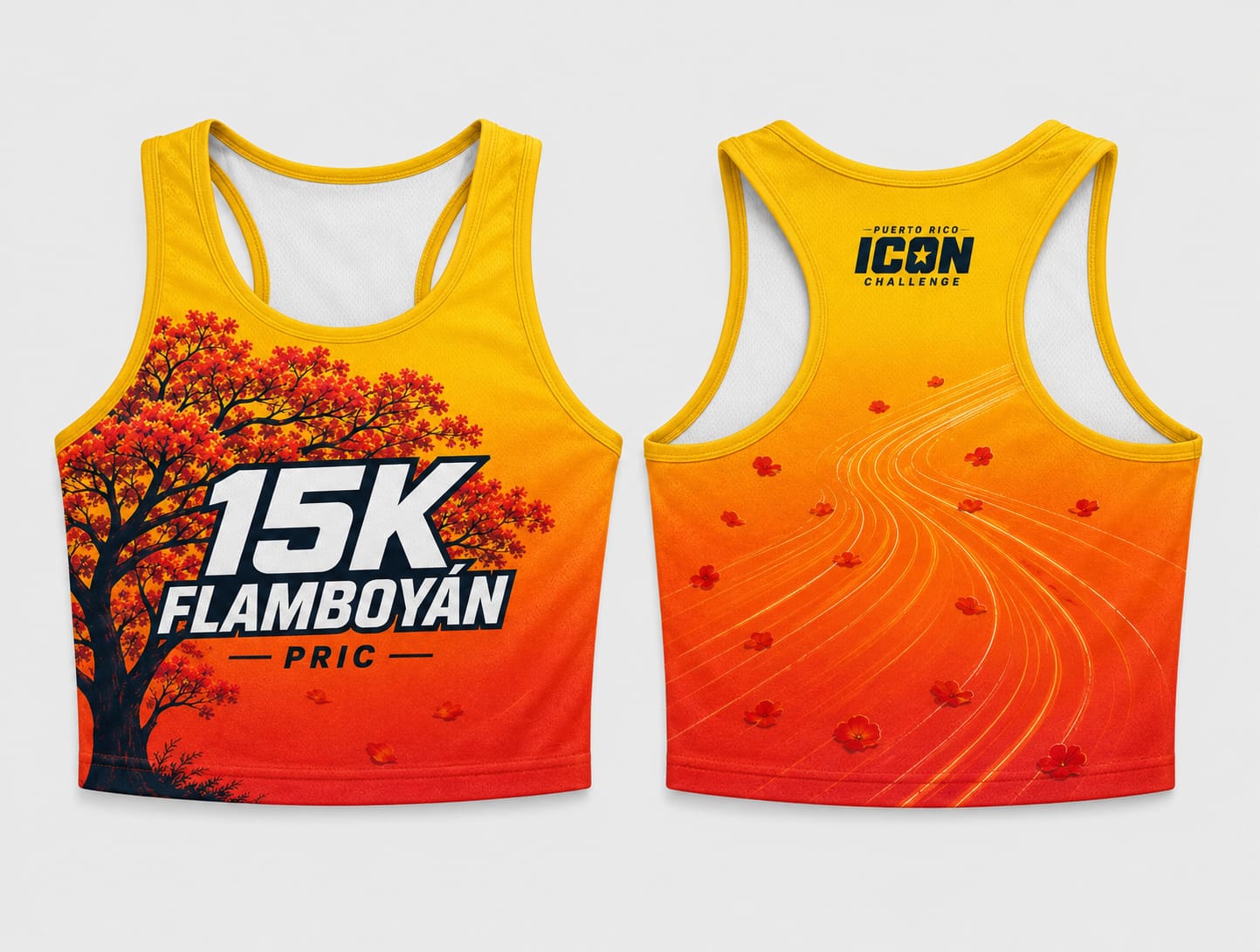 15K Flamboyán PRIC – Crop Top Runner