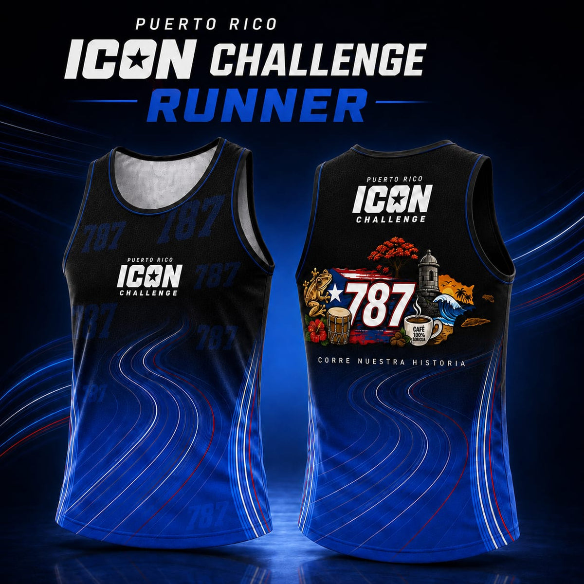 🔥 PUERTO RICO ICON CHALLENGE RUNNER 🇵🇷